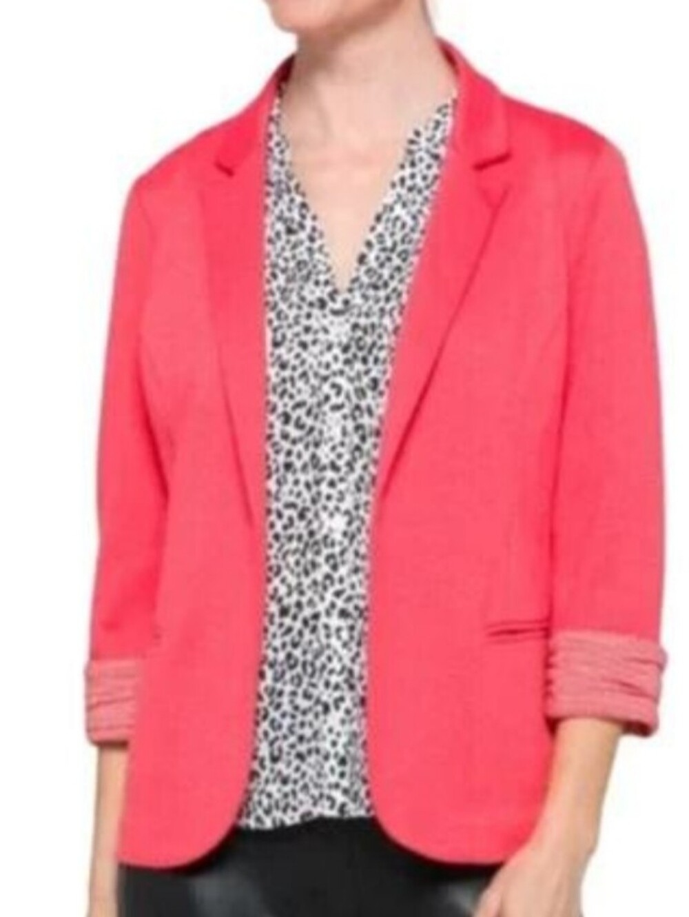 Extra Large Coral Blazer from Skies Are Blue